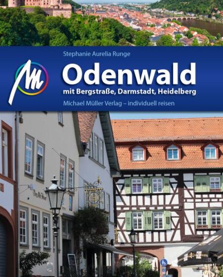 Buchcover - Reiseführer Odenwald mit Bergstraße