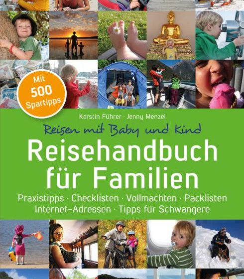 Buchcover - Reisehandbuch für Familien