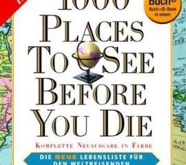 Buchcover - 1000 Places Die neue Lebensliste für den Weltreisenden