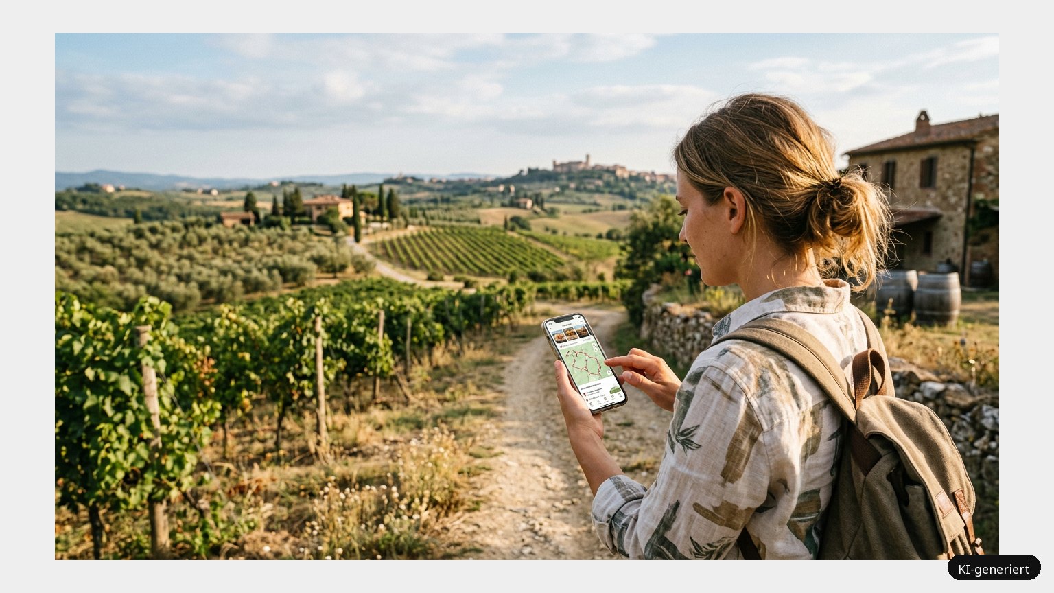 100% Travelguide Toskana inklusive App (KI)