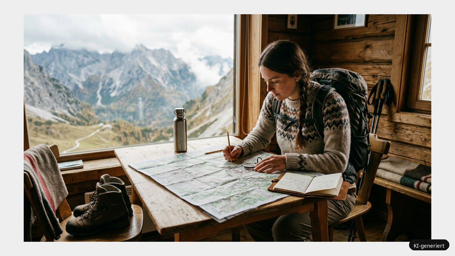 101 Dinge, die ein Wanderer wissen muss (KI)