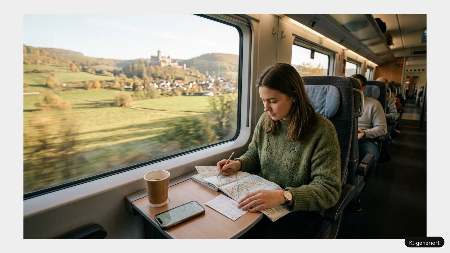 Nur für kurze Zeit: Für 19 Euro deutschlandweit mit der Bahn (KI)