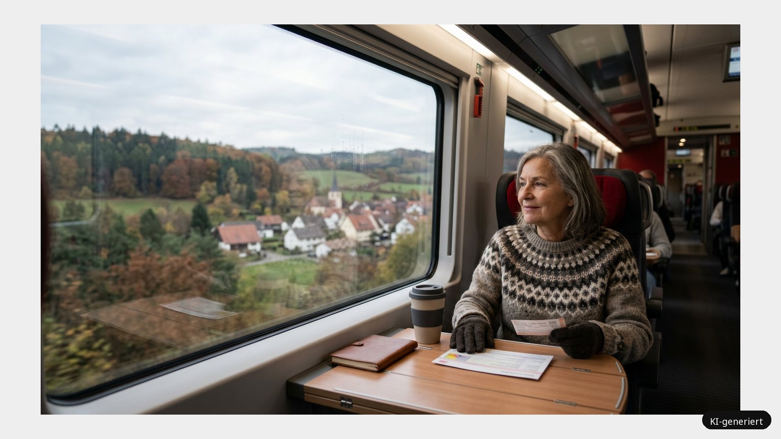 Bahn-Gutschein Gewinnspiel: 500 € Bahngutschein gewinnen (KI)