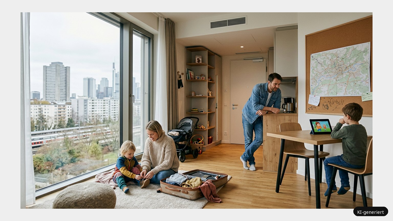 Familienhotel Adina Apartment **** Frankfurt am Main (KI)