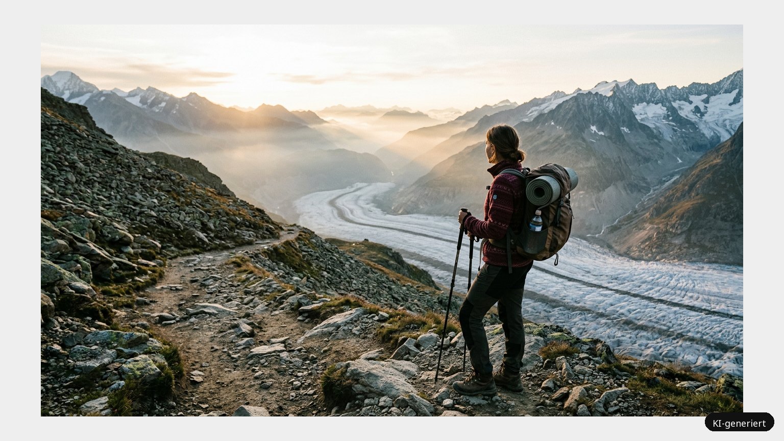 Best day on earth – Magisches Licht, faszinierende Orte (KI)