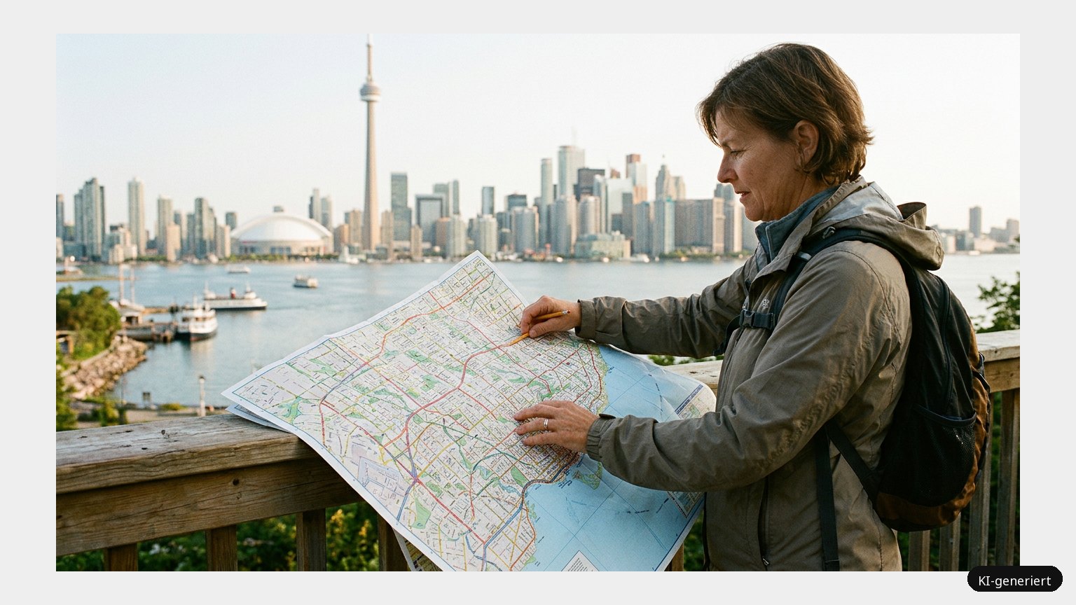 CityTrip Toronto – Reiseführer mit großem City-Faltplan (KI)