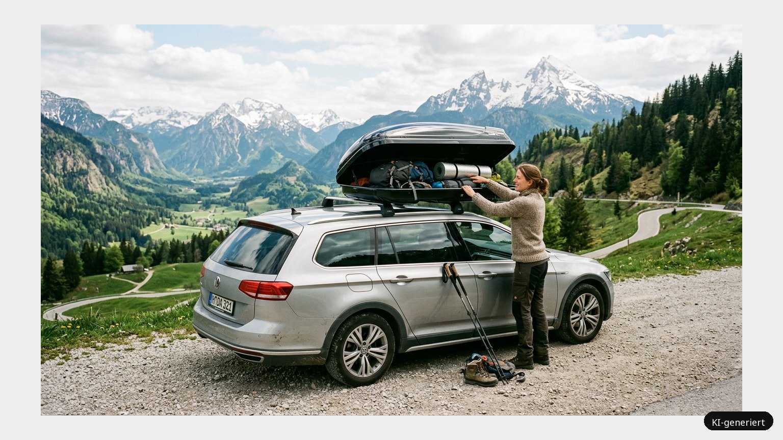 Dachgepäckbox Auto Modula Ciao (KI)