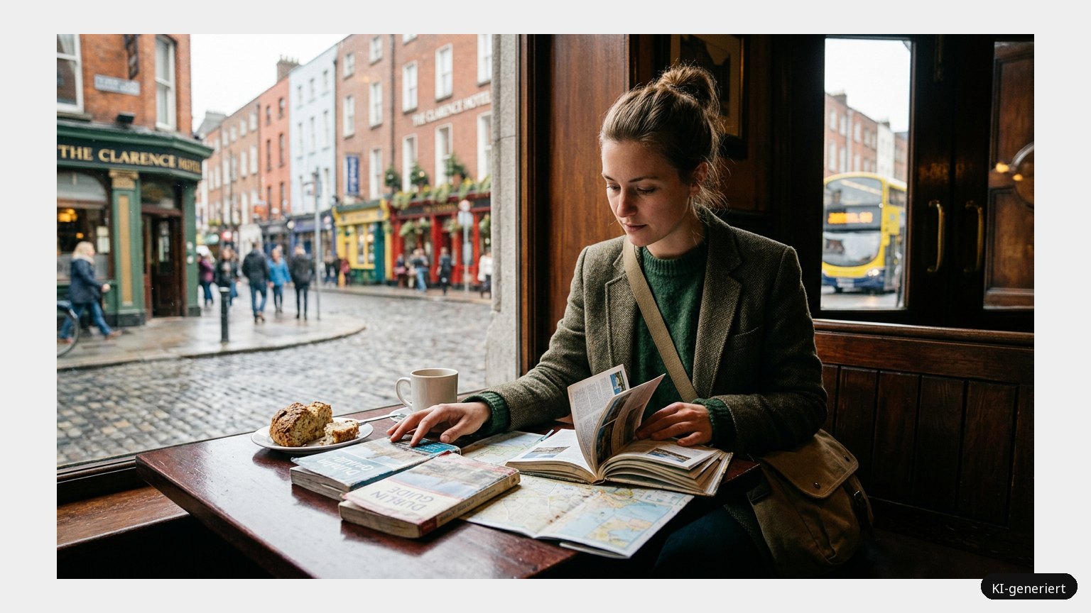 Dublin Reiseführer, den richtigen kaufen. (KI)
