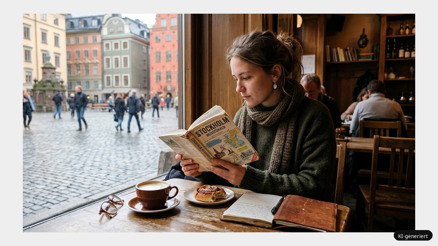 Einen guten Stockholm Reiseführer kaufen (KI)