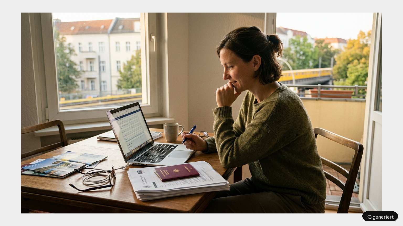 ESTA Antrag – halb so wild, wenn man es richtig macht. (KI)