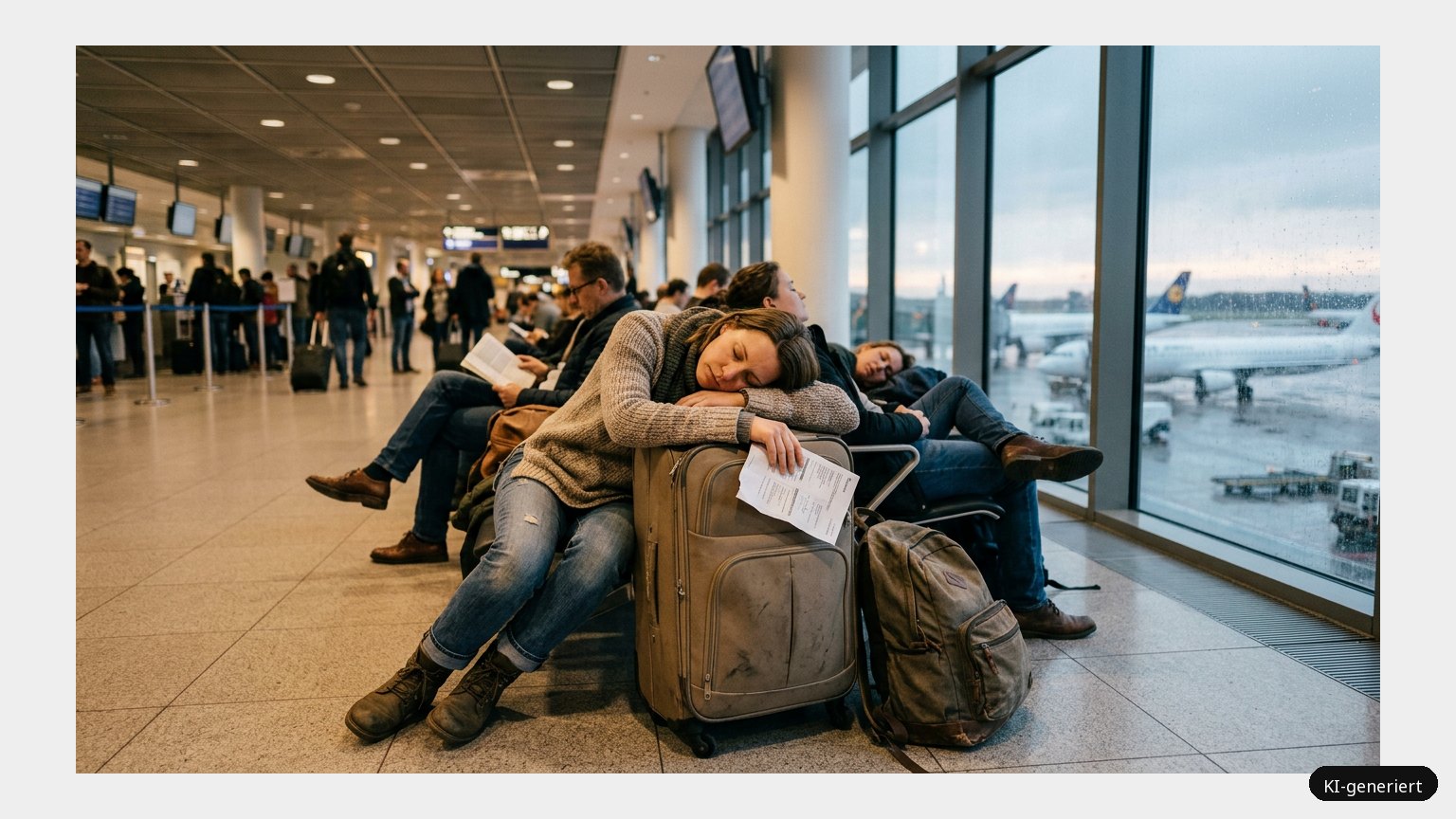 Ansprüche bei Flugverspätung – Das sollten Sie wissen! (KI)