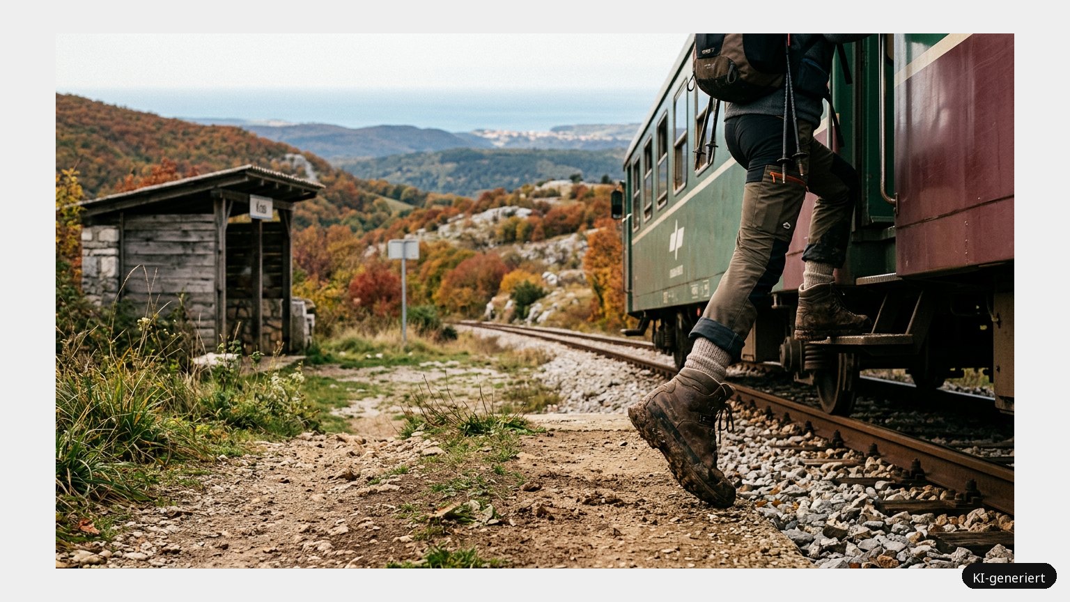 Zu Rande kommen – Eine Fuß- und Bahnreise von Ljubljana bis zum Meer (KI)
