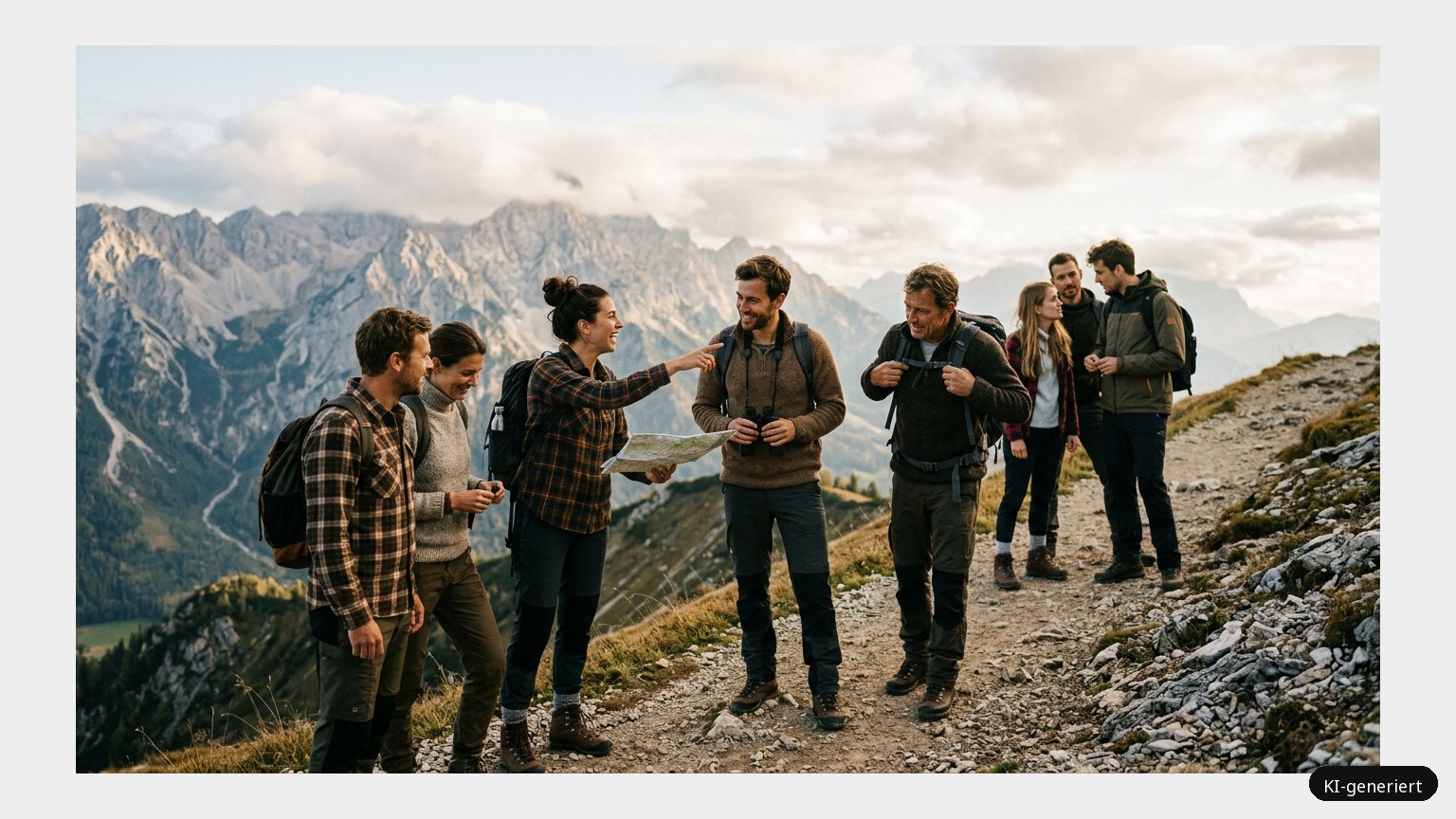 Gruppenreisen: Urlaub für alle (KI)