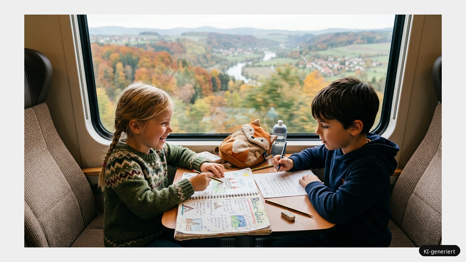 Kinder-Quiz für unterwegs und zu Hause (KI)