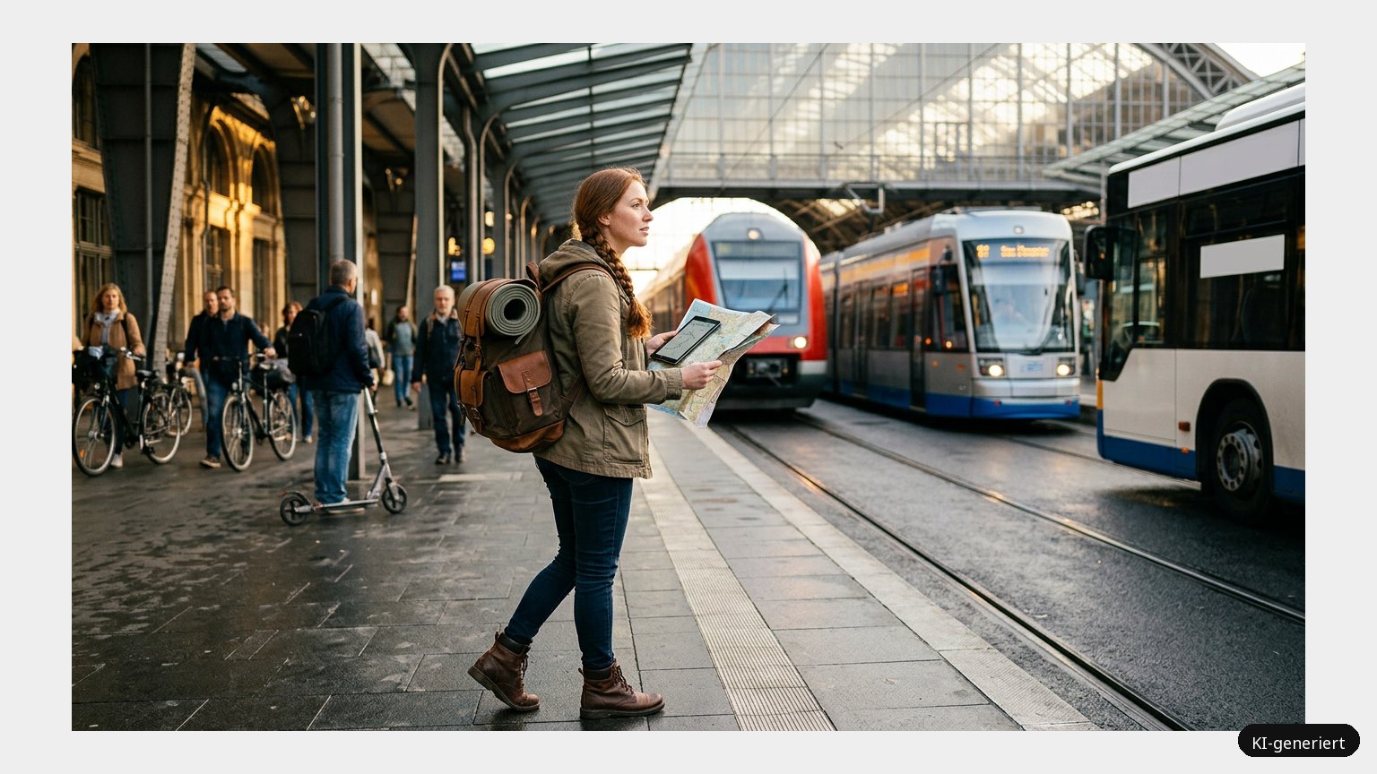 Mobilität auf Reisen (KI)