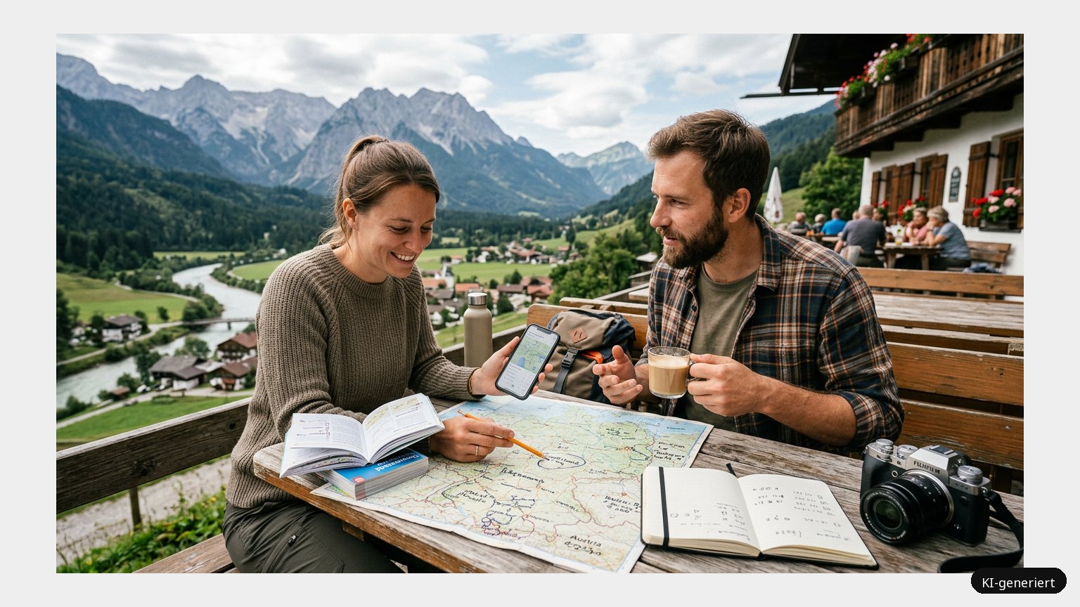Neue Reisetrends nach der Corona-Pandemie (KI)