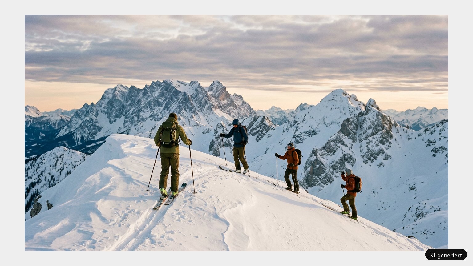 50 einmalige Orte zum Skifahren (KI)