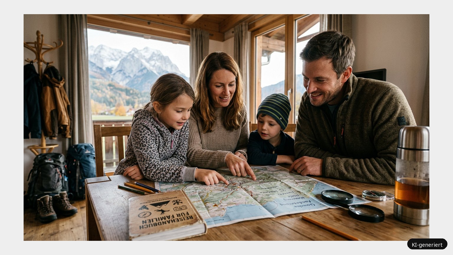 Reisehandbuch für Familien (KI)