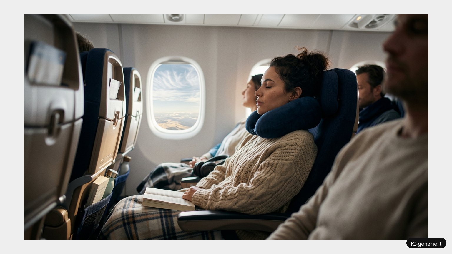 Reisekissen fürs Flugzeug (KI)