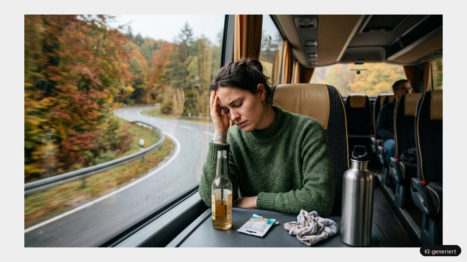 Reisekrankheit effektiv bekämpfen: Was tun gegen Übelkeit auf Reisen? (KI)