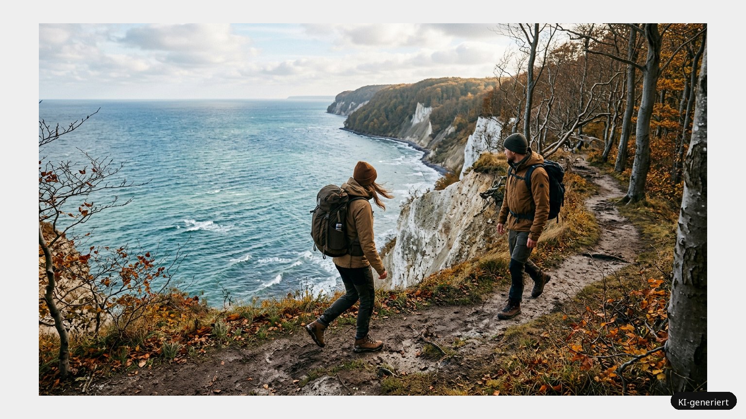 Rügen Ausflüge – Ideen für Outdoor Aktivitäten auf der Insel Rügen (KI)