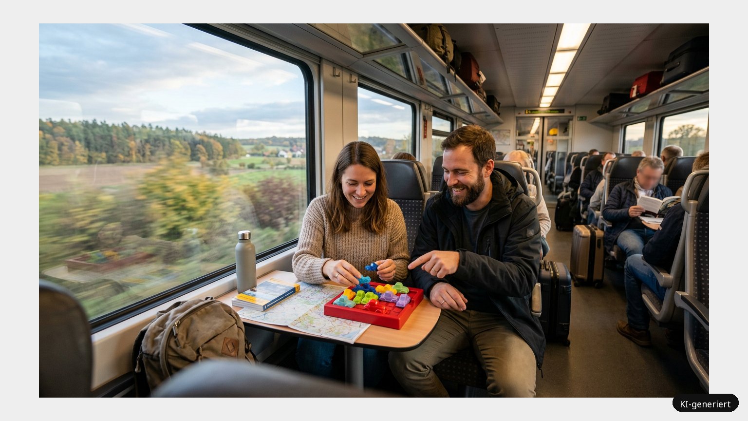 Rush Hour – Reisespiel vertreibt lange Fahrtzeiten (KI)