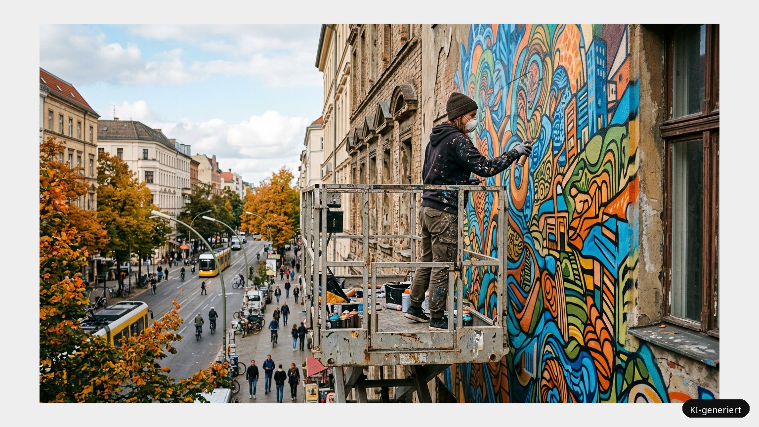 Street Art: Welche Wandgemälde sind eine Reise wert? (KI)