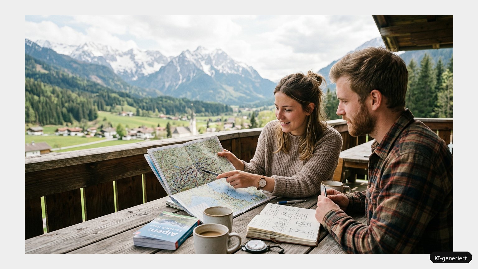 Stressfrei reisen – so gelingt die Reiseplanung (KI)