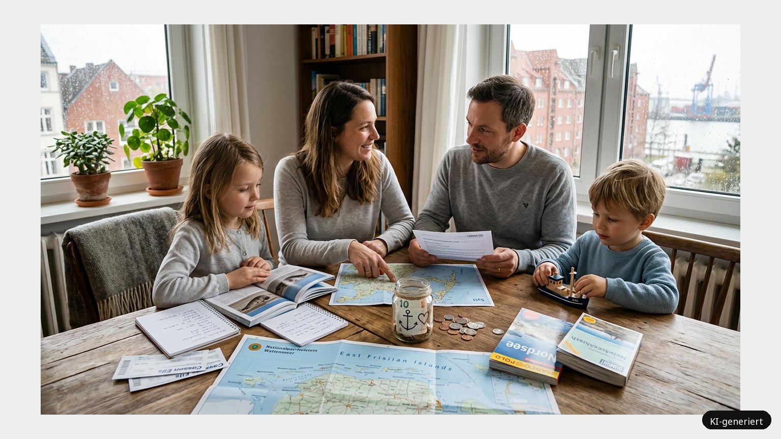 Tipps für einen Urlaub an der Nordsee (KI)