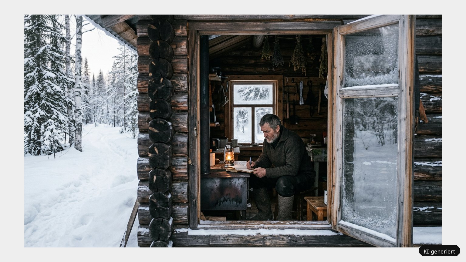 In den Wäldern Sibiriens: Tagebuch aus der Einsamkeit (KI)