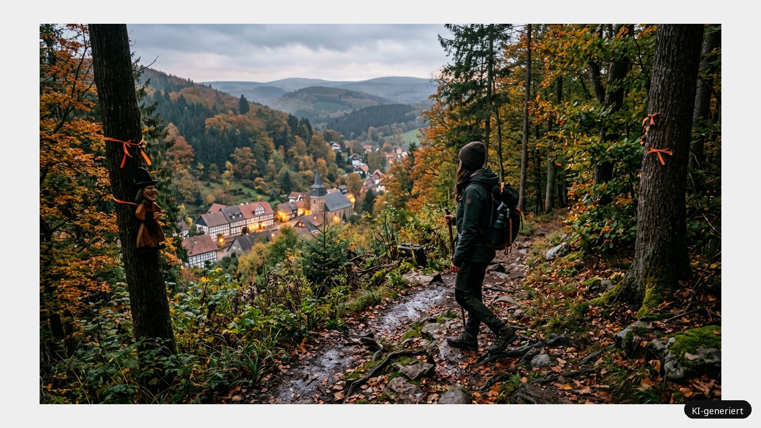 Wolfshagen im Harz │Natur │Wandern │Walpurgis │ Wolfsbau Ferienwohnung (KI)