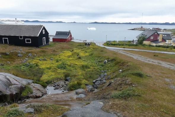 Es ist nicht immer eisig in Grönland (hier Nuuk)