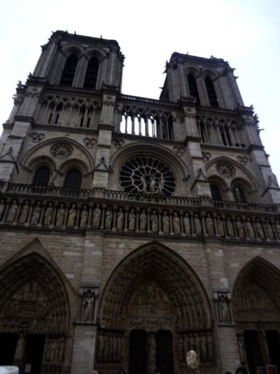 Notre Dame darf beim Sightseeing natürlich fehlen