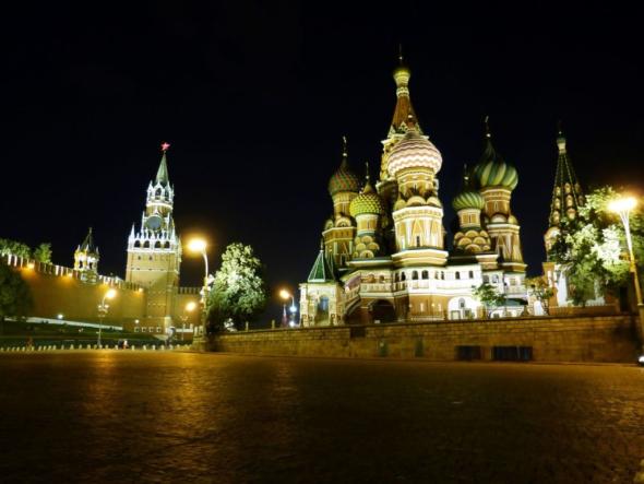 Keine politische Errungenschaft - der Rote Platz in Moskau