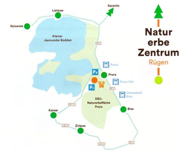 Baumwipfelpfad Rügen und Naturerbezentrum Anfahrt