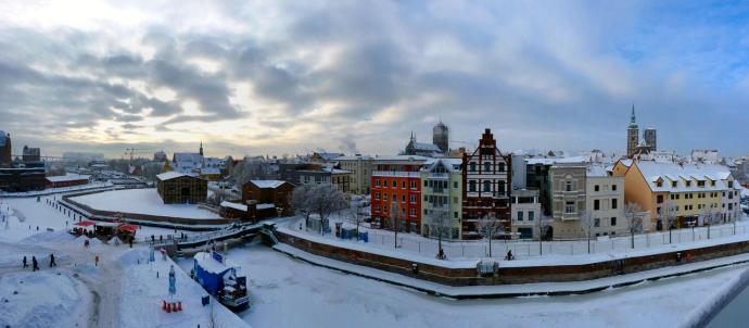 Stralsund Winter